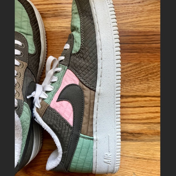 Men's Air Force 1  07 Lx Low Toasty Oil Green Size 9.5 - Picture 2 of 8